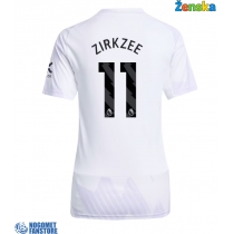 Manchester United Joshua Zirkzee #11 Gostujuci Dres za Ženska 2025-26 Kratak Rukav